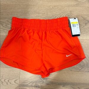Nike Women's Bright Orange Running Shorts